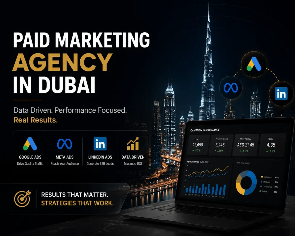 Paid Marketing Agency Dubai