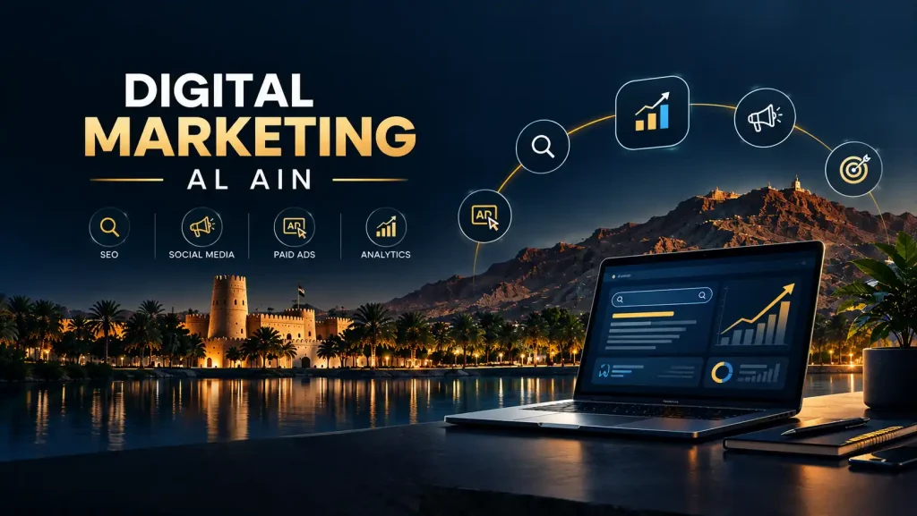Digital marketing agency in Al Ain helping UAE businesses grow online