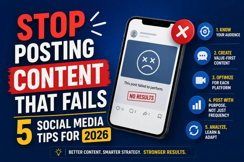 5 Social Media Tips for 2026