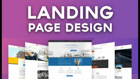 Custom landing page design in Dubai