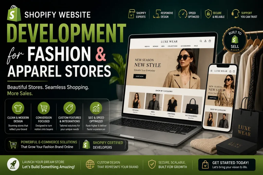Shopify Fashion Store Development