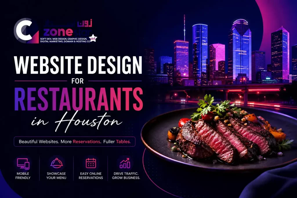 website design for restaurants in Houston