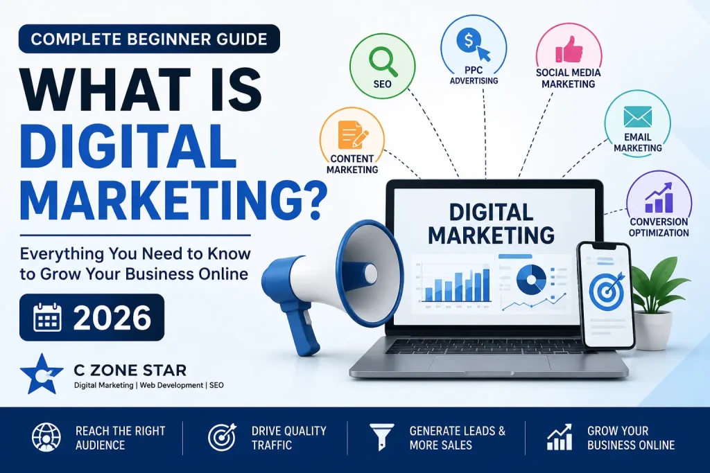 What is Digital Marketing? Complete Beginner Guide 2026