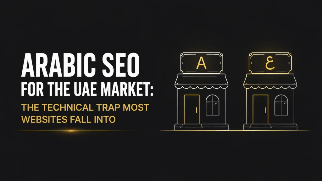 Arabic SEO for the UAE market, bilingual website structure, C Zone Star