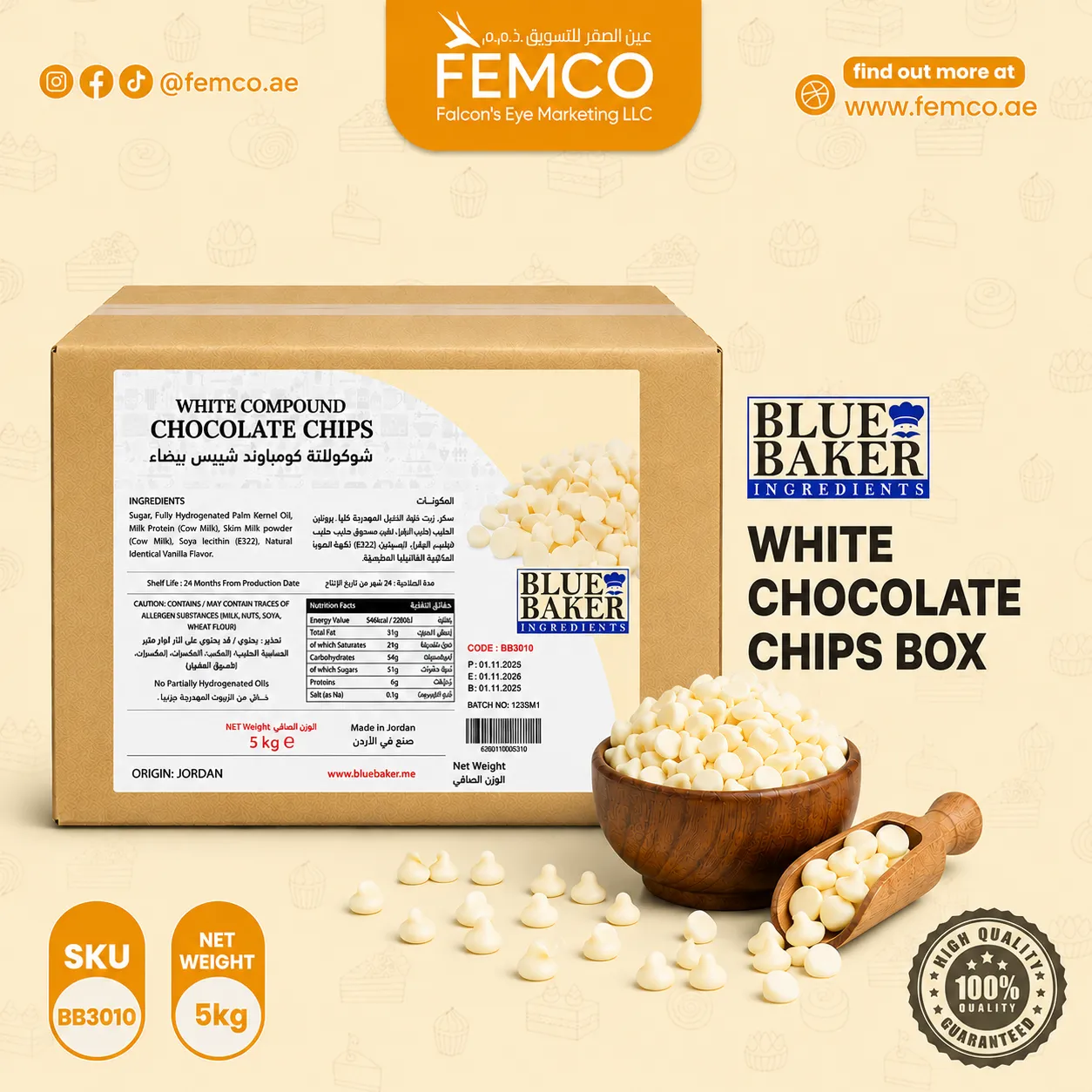 White Chocolate Chips
