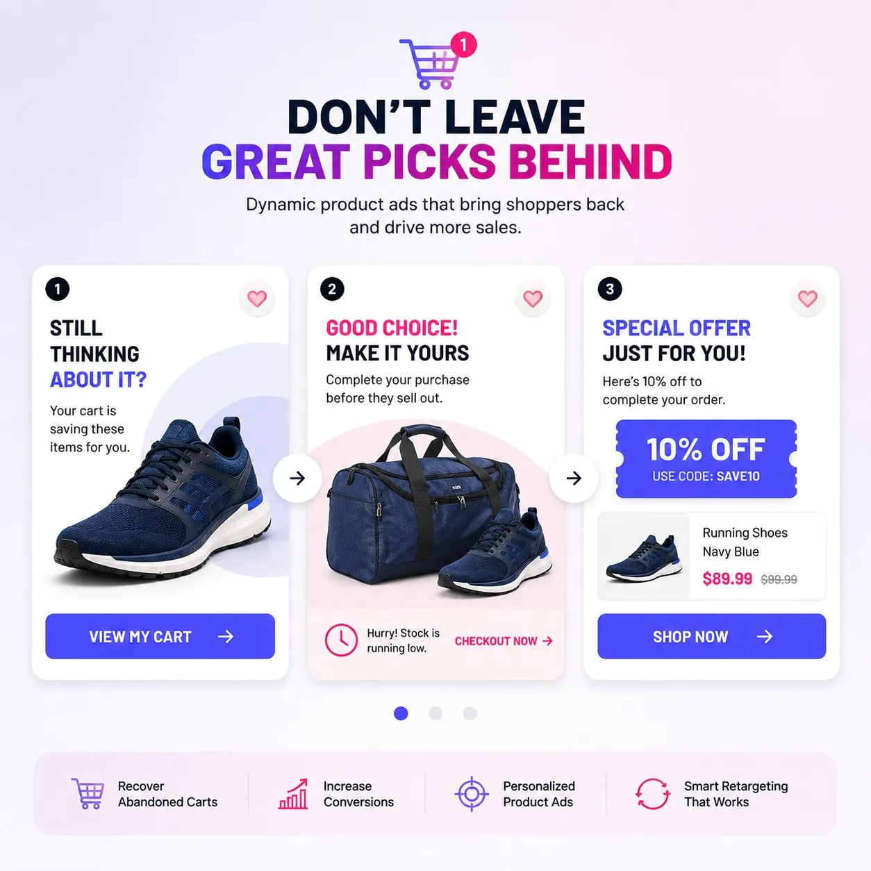 Google Ads search, shopping and performance campaigns